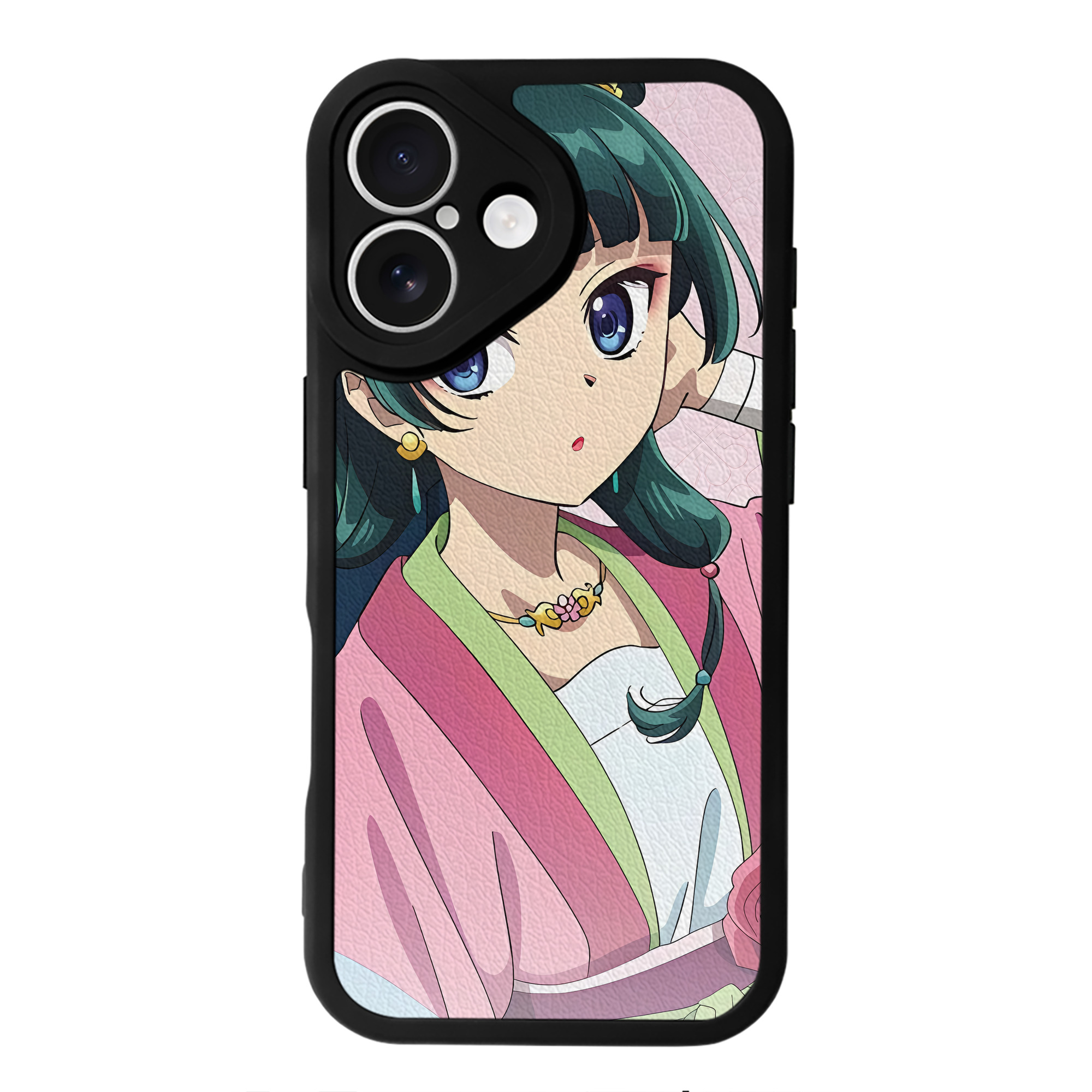 薬屋のひとりごと The Apothecary Diaries 【iPhone 16シリーズ対応】シリコンスマホケース（レザー調） 材質：シリコン